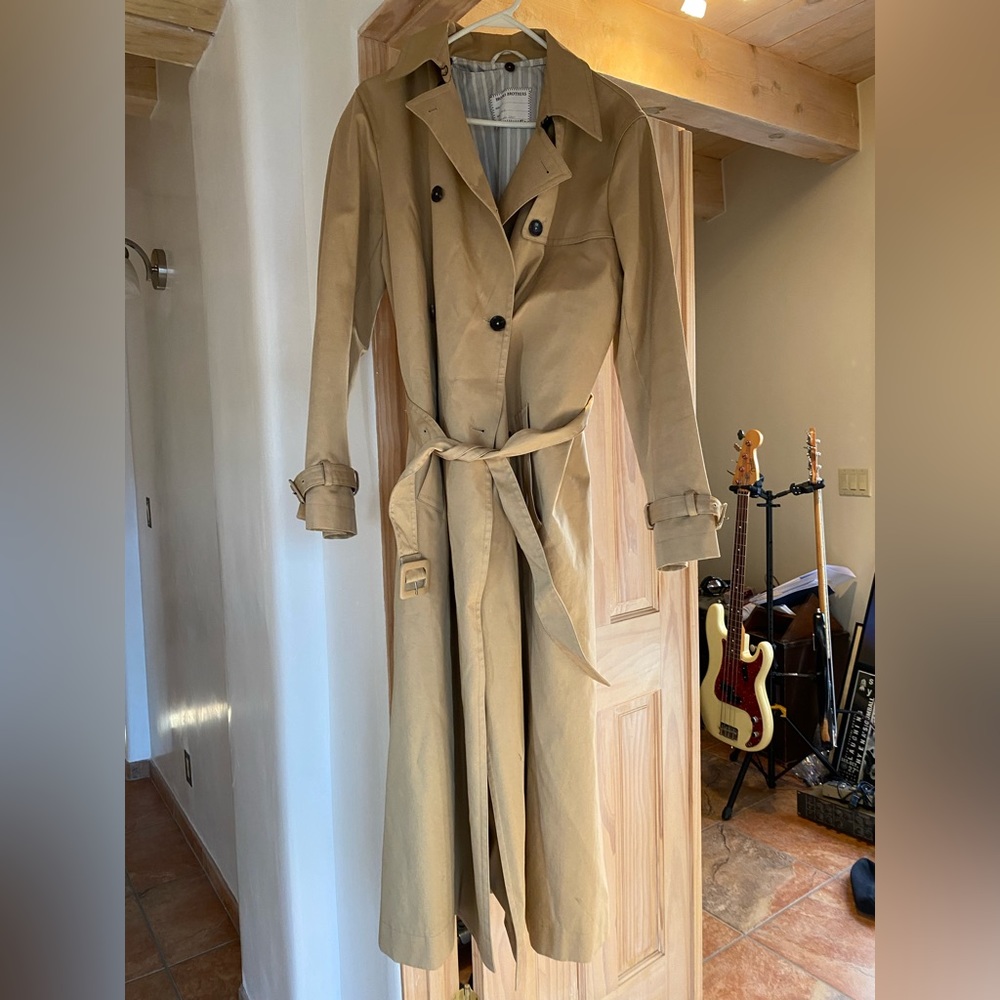 Brooks Brothers Red Fleece trench coat